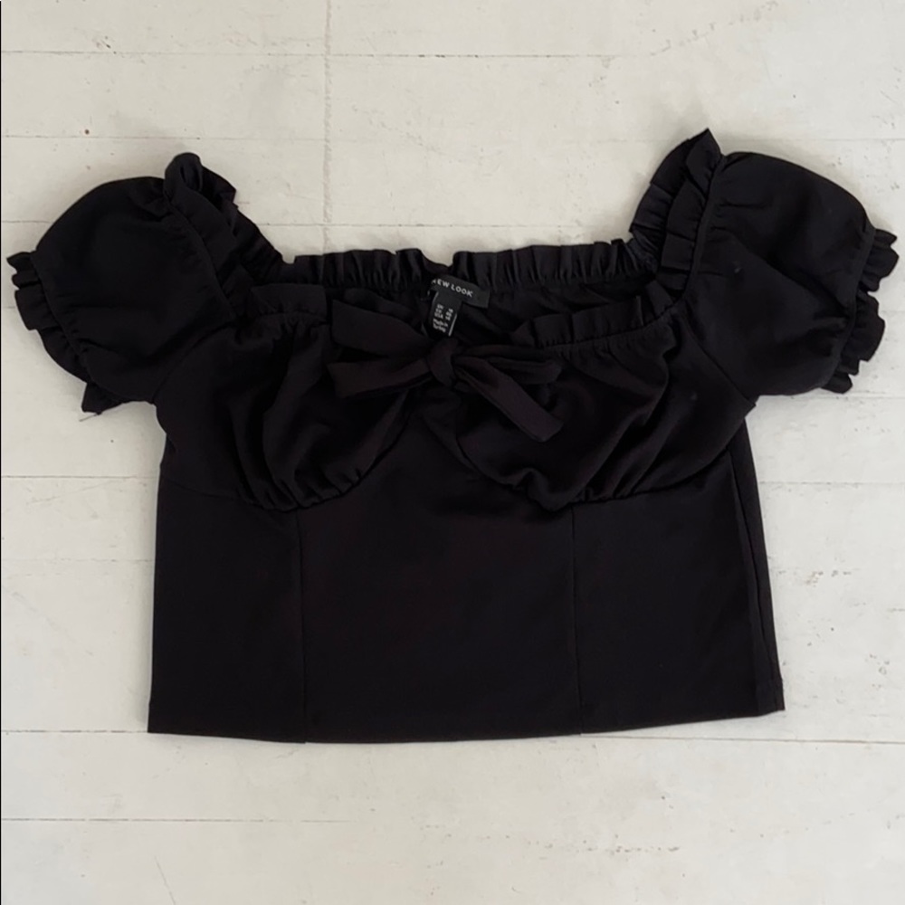 Ruffled Crop Top